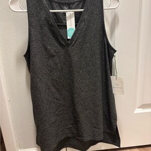 Wander Gray Relaxed Tank Top